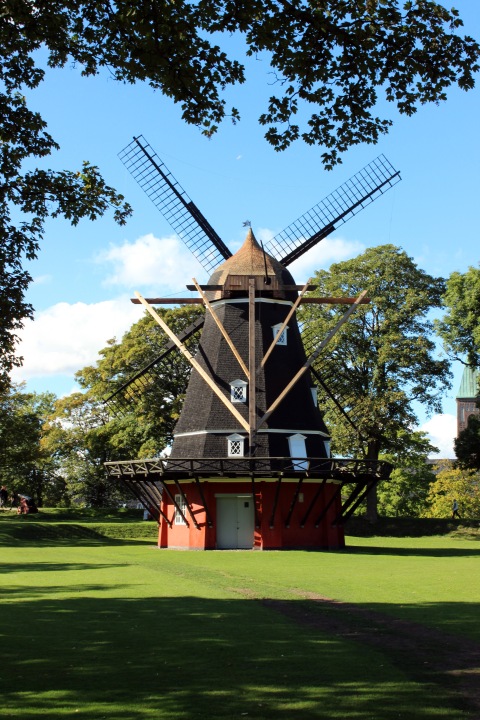 Windmill inside Kastellet.